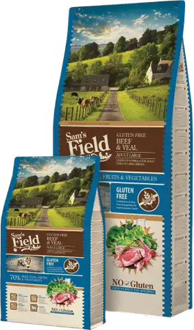 Sam's Field Gluten Free Adult Large Beef & Veal