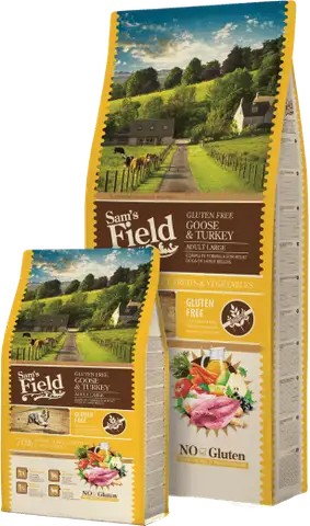Sam's Field Gluten Free Adult Large Goose & Turkey