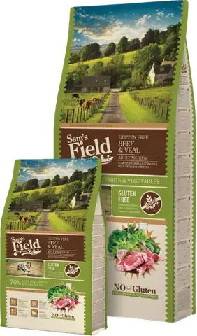 Sam's Field Gluten Free Adult Medium Beef & Veal