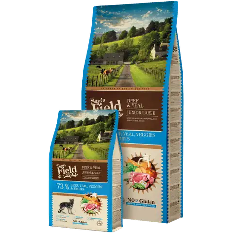 Sam's Field Gluten Free Junior Large Beef & Veal